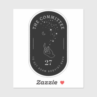 Ausschuss für die Rücknahme von Adam Boqvist Aufkleber