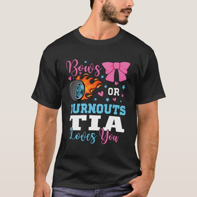 Ausschüttungen oder Bows Tia Lieben Sie Geschlecht T-Shirt (Vorderseite)