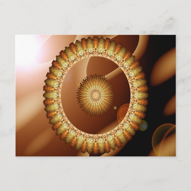 Ausschweben in der Galaxie .... Postkarte (Vorderseite)