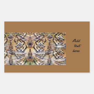 Aussehen_ Rechteckiger Aufkleber