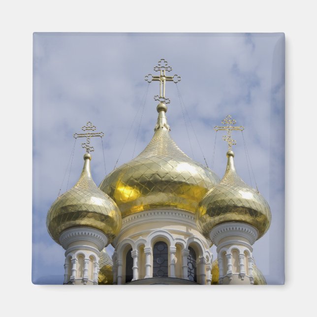 Außen der Kathedrale St. Alexander Nevsky Magnet (Vorne)