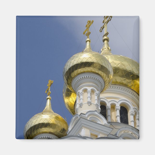 Außen der Kathedrale St. Alexander Nevsky Magnet (Vorne)