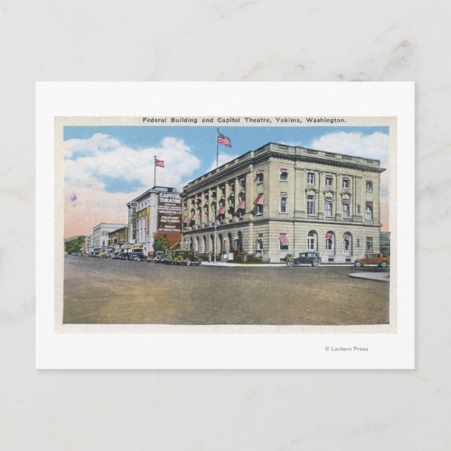 Außenansicht Bundesstaatliches Bldg, Hauptstadt Th Postkarte (Vorderseite)