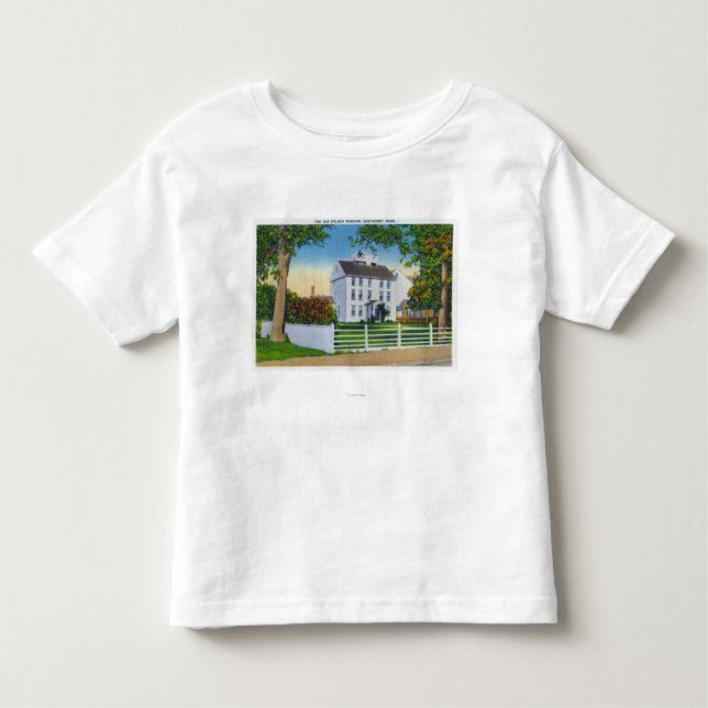 Außenansicht der alten Folger Villa Kleinkind T-shirt (Vorderseite)