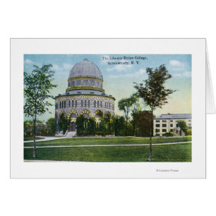 Außenansicht der Bibliothek der Gewerkschaft-Uni