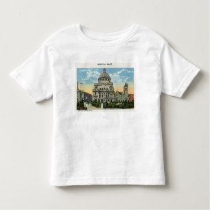Außenansicht der christlichen Wissenschafts-Kirche Kleinkind T-shirt