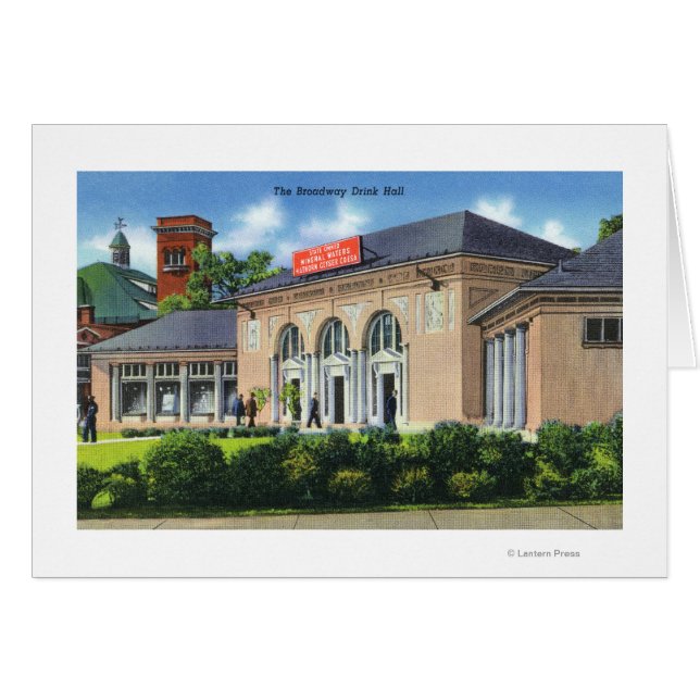 Außenansicht der Drinkhalle am Broadway (Vorderseite (Horizontal))