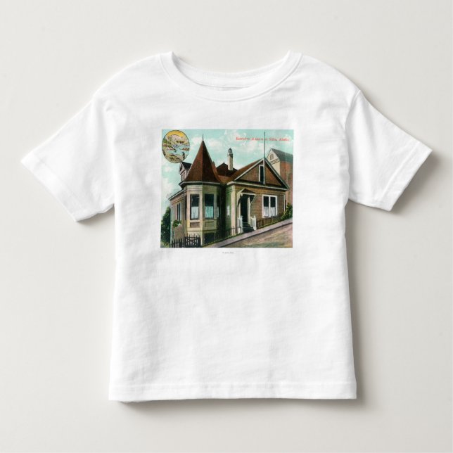 Außenansicht der Führungskraft MansionSitka, AK Kleinkind T-shirt (Vorderseite)