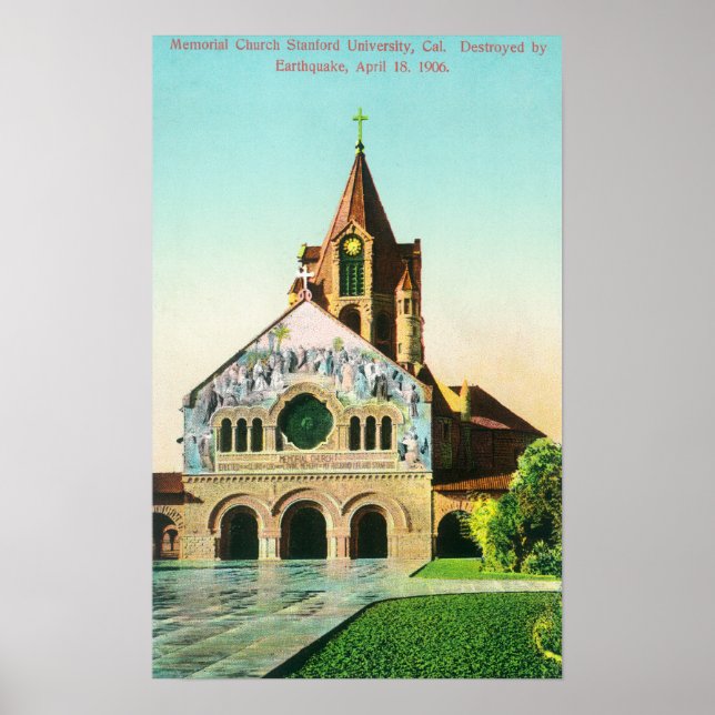 Außenansicht der Gedenkkirche bei U Poster (Vorne)