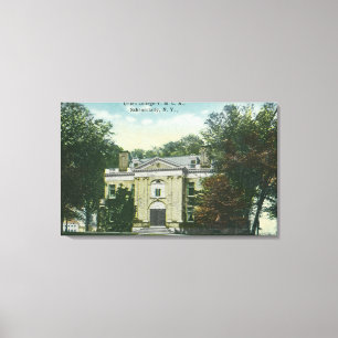 Außenansicht der Gewerkschaft Uni YMCA Leinwanddruck