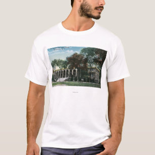 Außenansicht der Gewerkschafts-Uni-Turnhalle T-Shirt