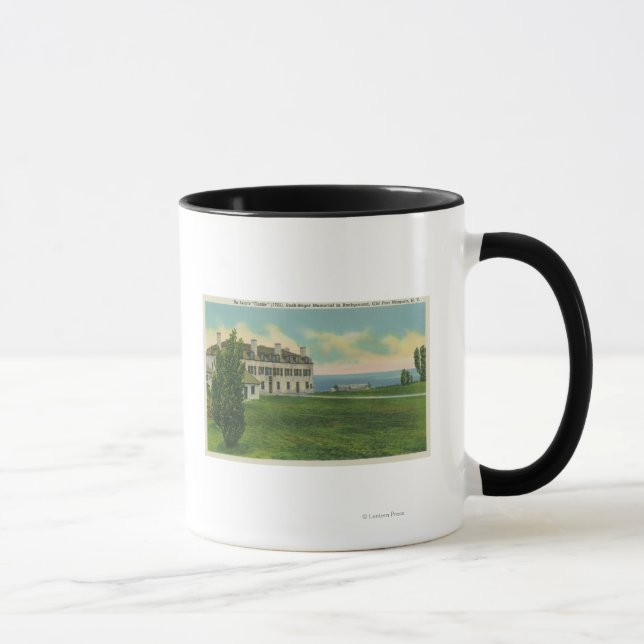 Außenansicht der Großen Fernbahn Tasse (Rechts)