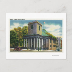 Außenansicht der Kapelle des Königs # 2 Postkarte
