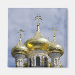 Außenansicht der Kathedrale des Heiligen Alexander Magnet