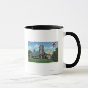 Außenansicht der katholischen Kapelle Tasse
