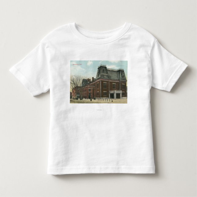 Außenansicht der Kongresshalle Kleinkind T-shirt (Vorderseite)
