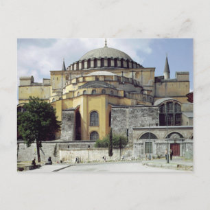 Außenansicht der Kuppel, 532-37 Postkarte