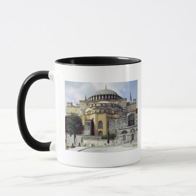 Außenansicht der Kuppel, 532-37 Tasse (Links)