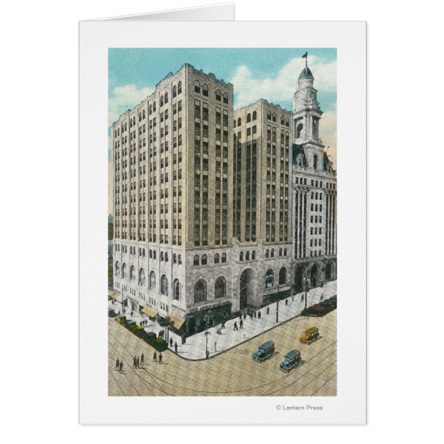 Außenansicht der nationalen Sparkasse (Vorne)