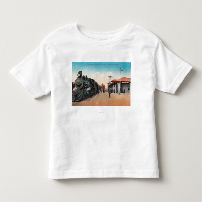 Außenansicht der nordwestlichen Pazifik Eisenbahn Kleinkind T-shirt (Vorderseite)