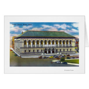 Außenansicht der öffentlichen Bibliothek