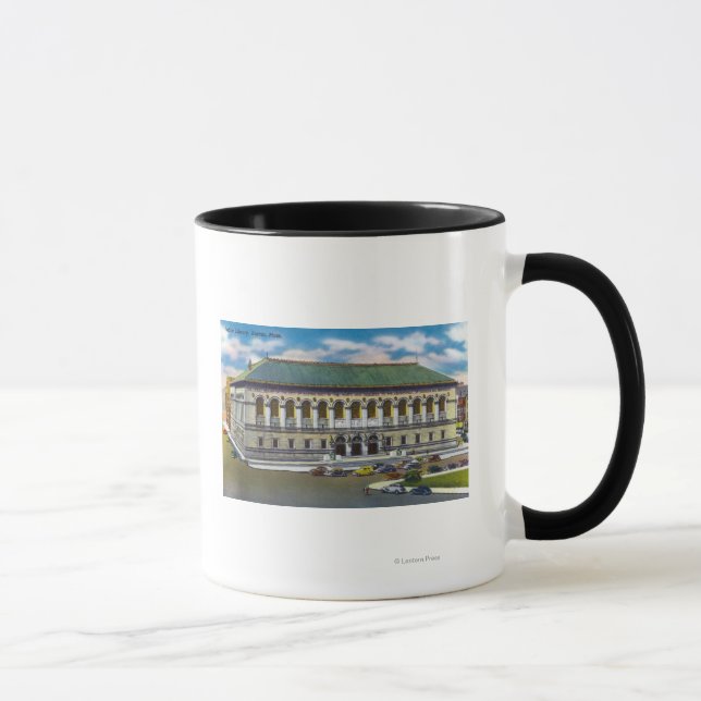 Außenansicht der öffentlichen Bibliothek Tasse (Rechts)