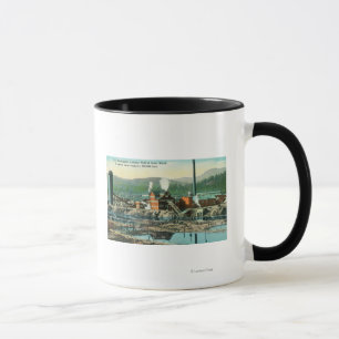 Außenansicht der Panhandle-Bauholz-Mühle Tasse