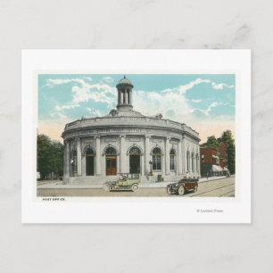 Außenansicht der Post 2 Postkarte