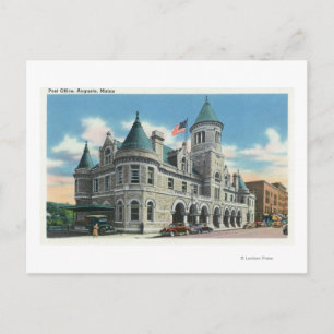 Außenansicht der Post 4 Postkarte