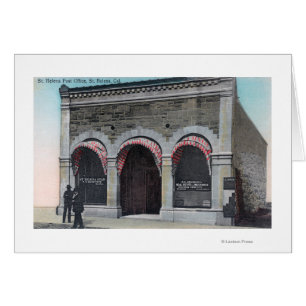Außenansicht der Post St. Helena