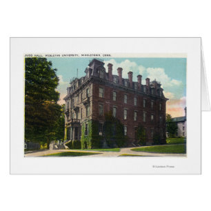 Außenansicht der Richterhalle, Universität Wesleya