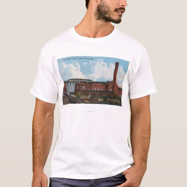 Außenansicht der Rübenzucker-Fabrik T-Shirt (Vorderseite)