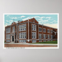 Außenansicht der St. Mary's School and Hall