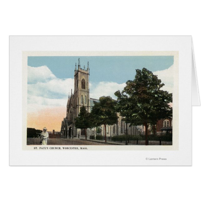 Außenansicht der St. Paul's Church (Vorderseite (Horizontal))