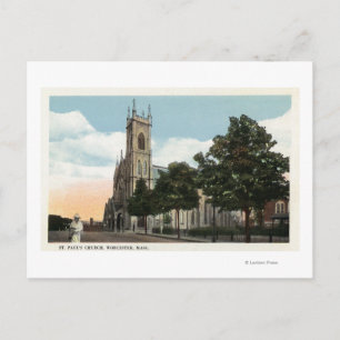 Außenansicht der St. Paul's Church Postkarte