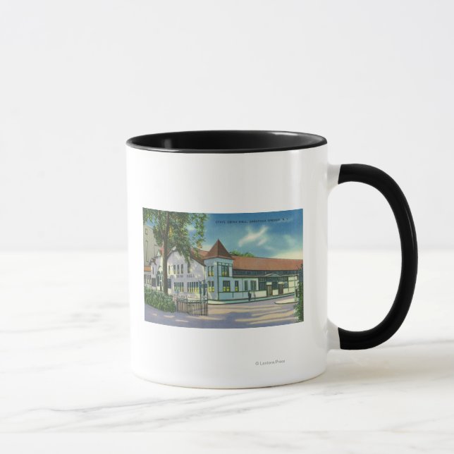 Außenansicht der Staat Drink Hall Tasse (Rechts)