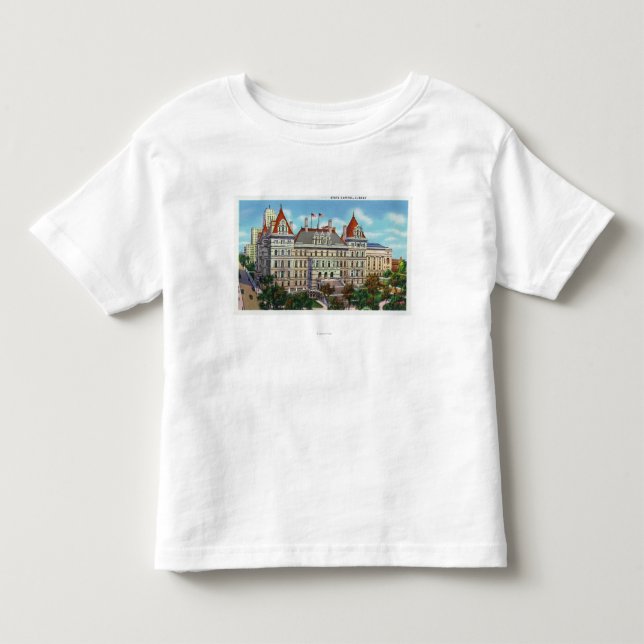 Außenansicht der Staats-Hauptstadt Kleinkind T-shirt (Vorderseite)
