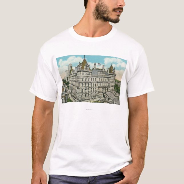 Außenansicht der Staats-Hauptstadt und des Büros T-Shirt (Vorderseite)