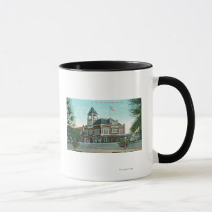 Außenansicht der Stadt HallHealdsburg, CA Tasse