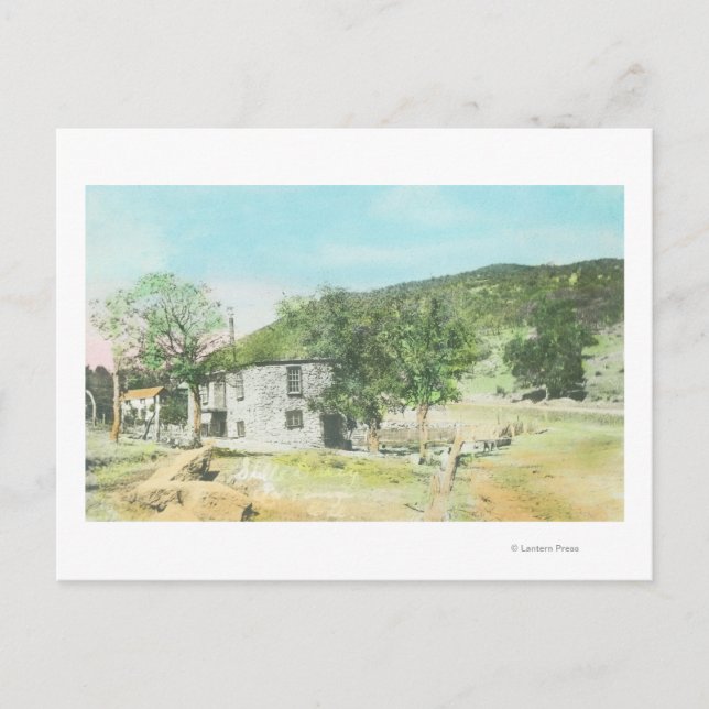 Außenansicht der Stills DairyLa Panza, CA Postkarte (Vorderseite)