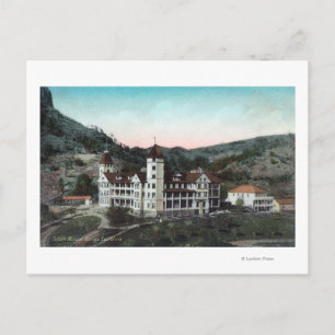 Außenansicht der toskanischen Mineralquellen Bldg Postkarte