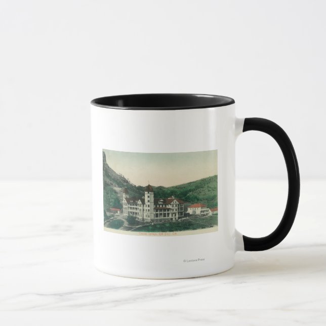 Außenansicht der toskanischen QuellenRed Bluff, CA Tasse (Rechts)