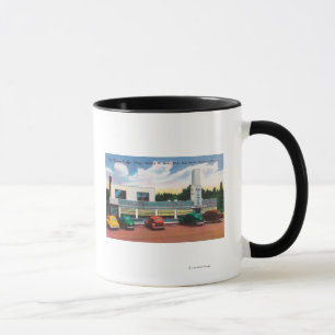 Außenansicht der Turm-Kaffeestube Tasse
