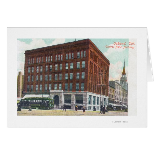 Außenansicht der Zentralbank BldgOakland, CA (Vorderseite (Horizontal))
