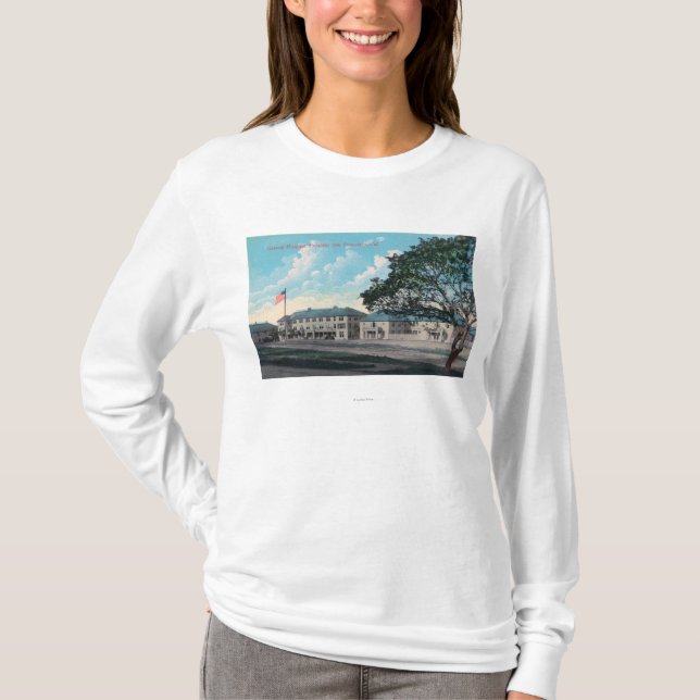 Außenansicht des Allgemeinkrankenhauses, Presidio T-Shirt (Vorderseite)