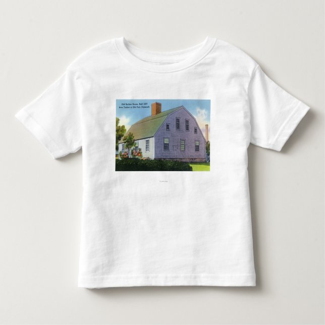 Außenansicht des alten Harlow Hauses Kleinkind T-shirt (Vorderseite)