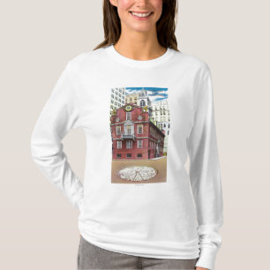 Außenansicht des alten Staats-Hauses T-Shirt