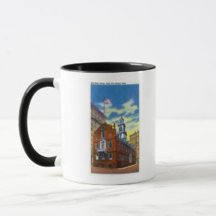 Außenansicht des alten Staats-Hauses Tasse