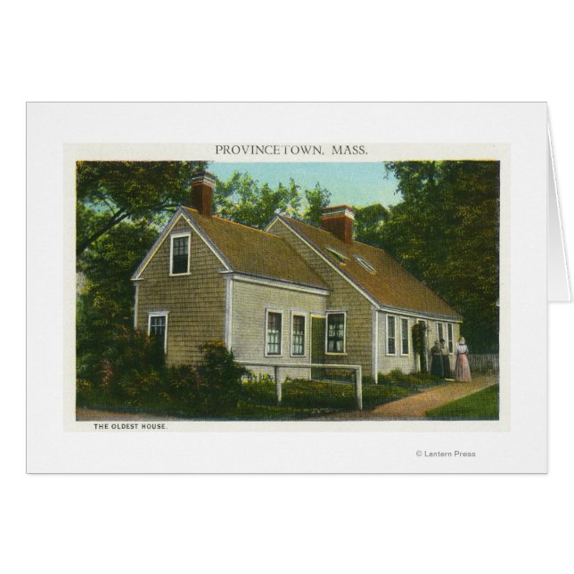 Außenansicht des ältesten Hauses in der Stadt # 2 (Vorderseite (Horizontal))