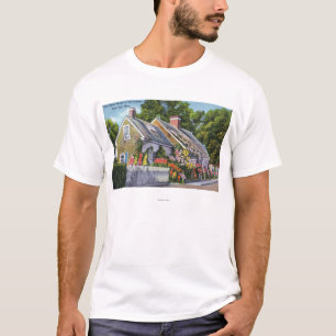 Außenansicht des ältesten Hauses in der Stadt T-Shirt